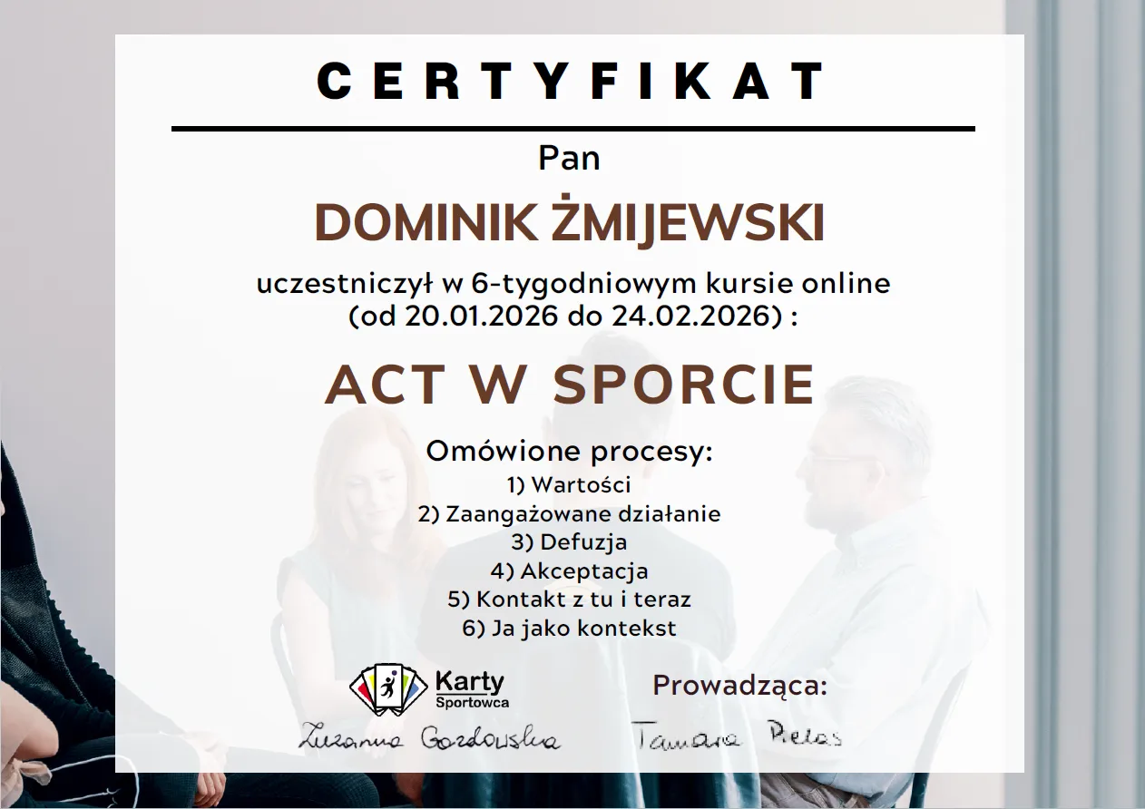 ACT w Sporcie