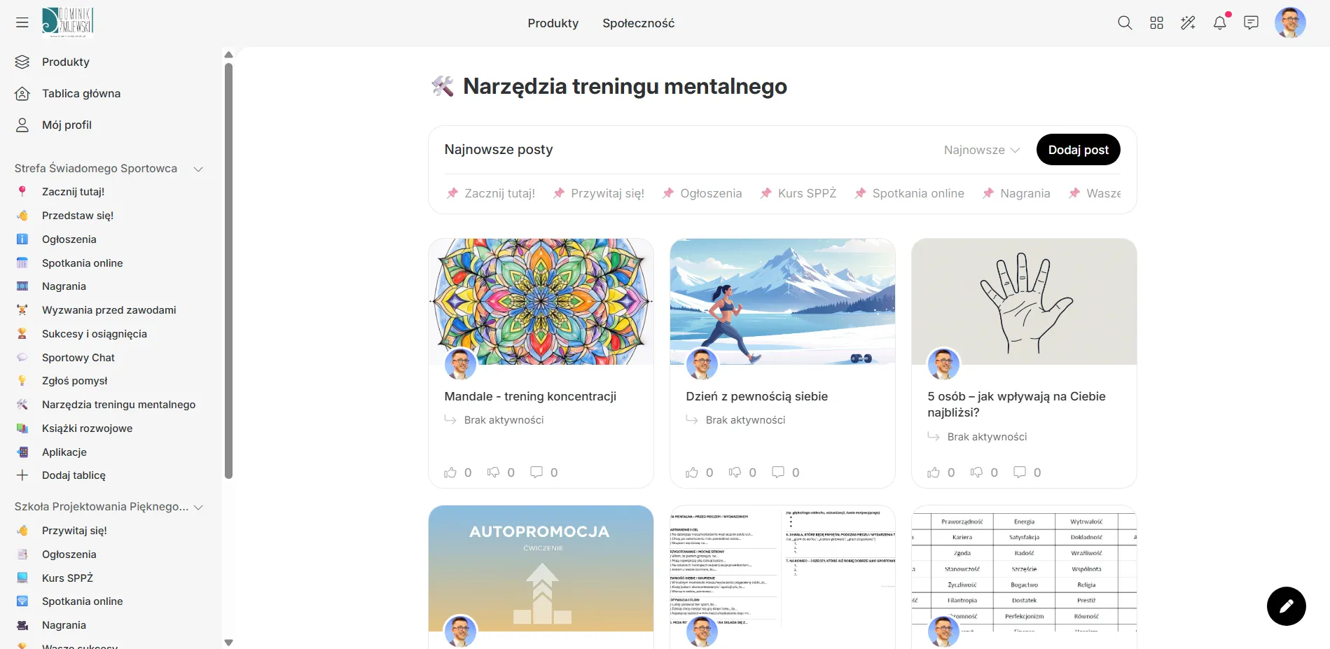 Strefa Świadomego Sportowca — widok 2